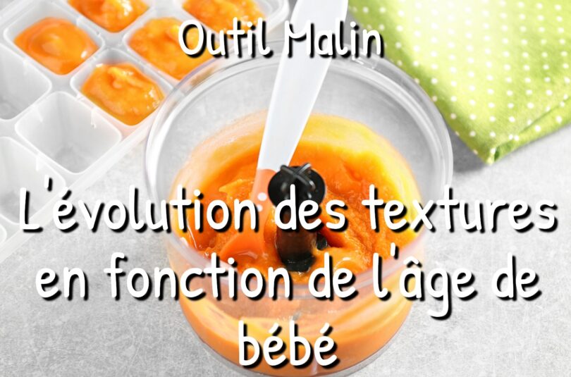L’introduction et l’évolution des textures chez bébé