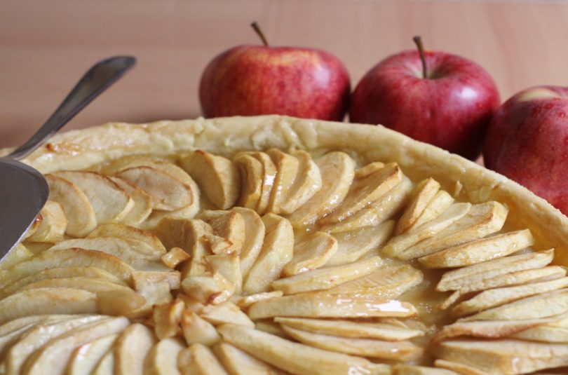 Tarte aux pommes à la compote pour bébé