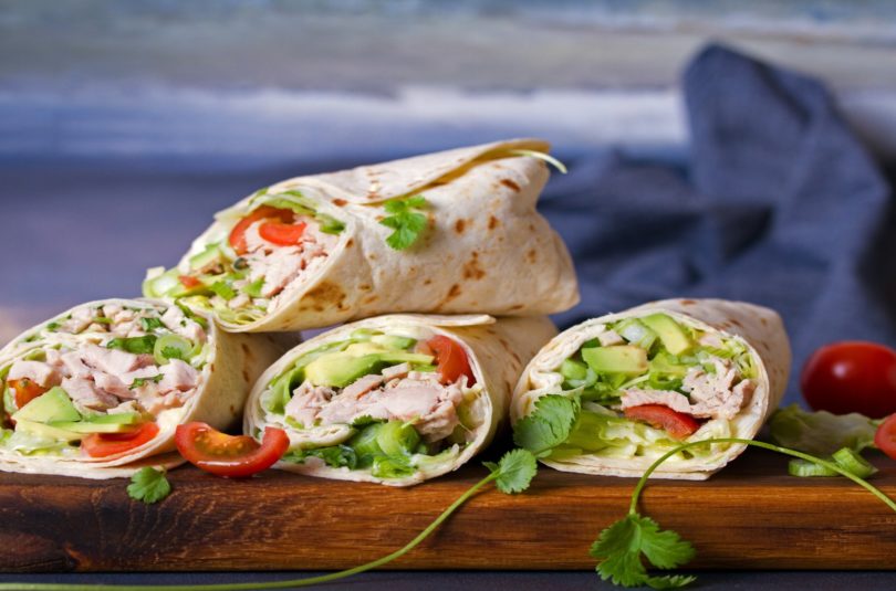 Wraps poulet pour bébé et toute la famille
