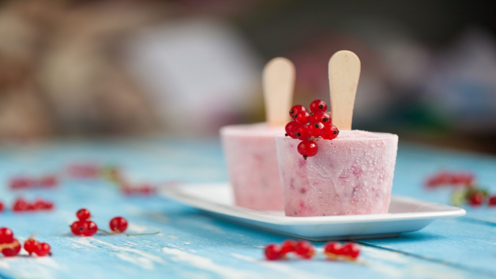 Yaourts glacés pour bébé Glace au yaourt fruits rouges