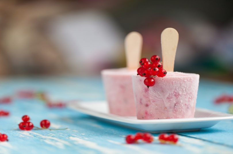 Glace au yaourt fruits rouges