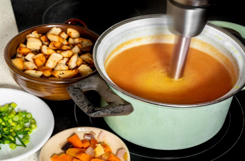 10 recettes avec un mixeur plongeant