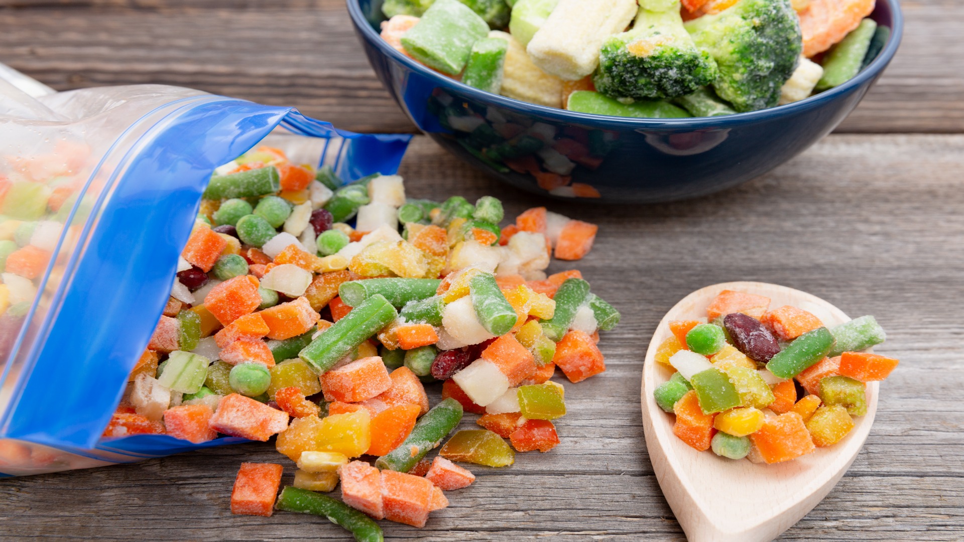 Programme Malin Recette Les avantages des légumes surgelés et en conserve ! - Programme Malin