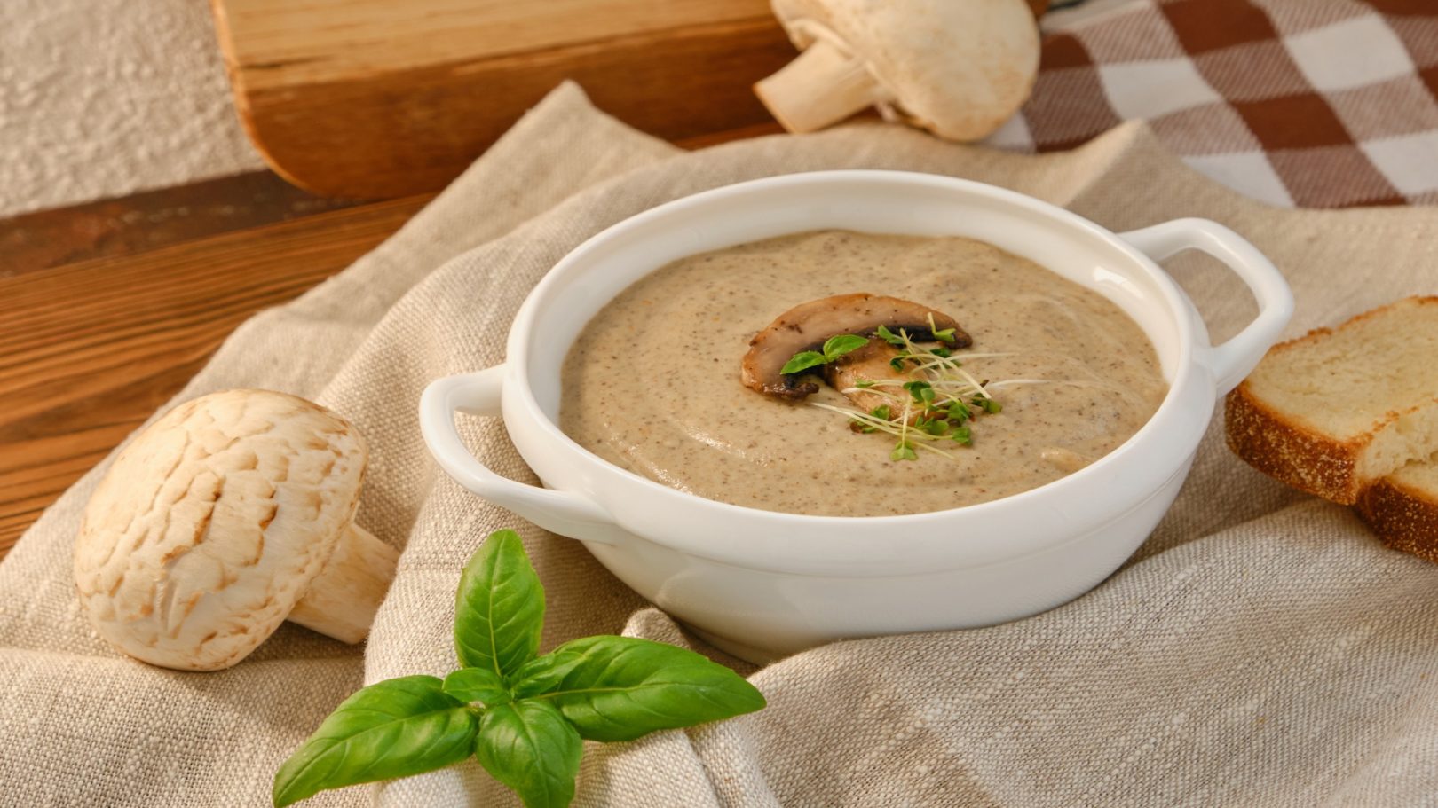 Purée de champignons à la dinde pour bébé