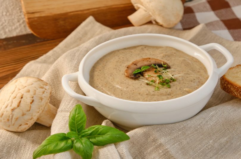 Purée de champignons à la dinde pour bébé