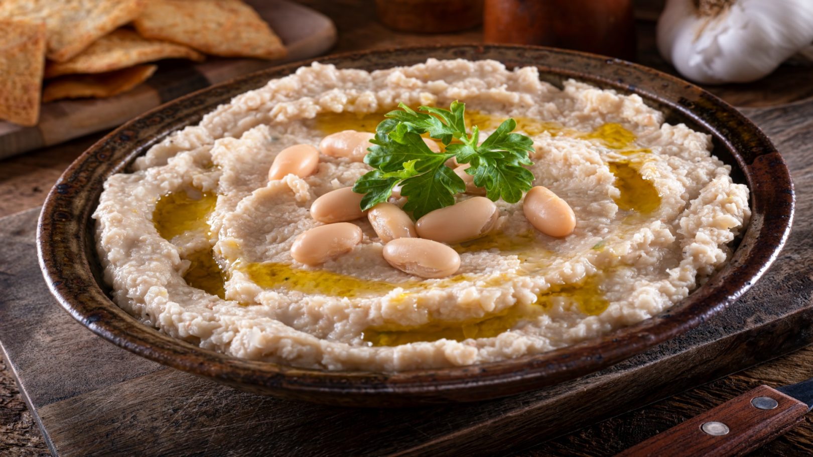 Houmous de haricots blancs pour bébé