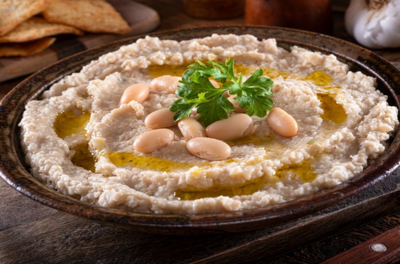 houmous de haricots coco pour bébé Houmous de haricots blancs pour bébé