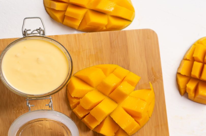 Yaourt à la mangue