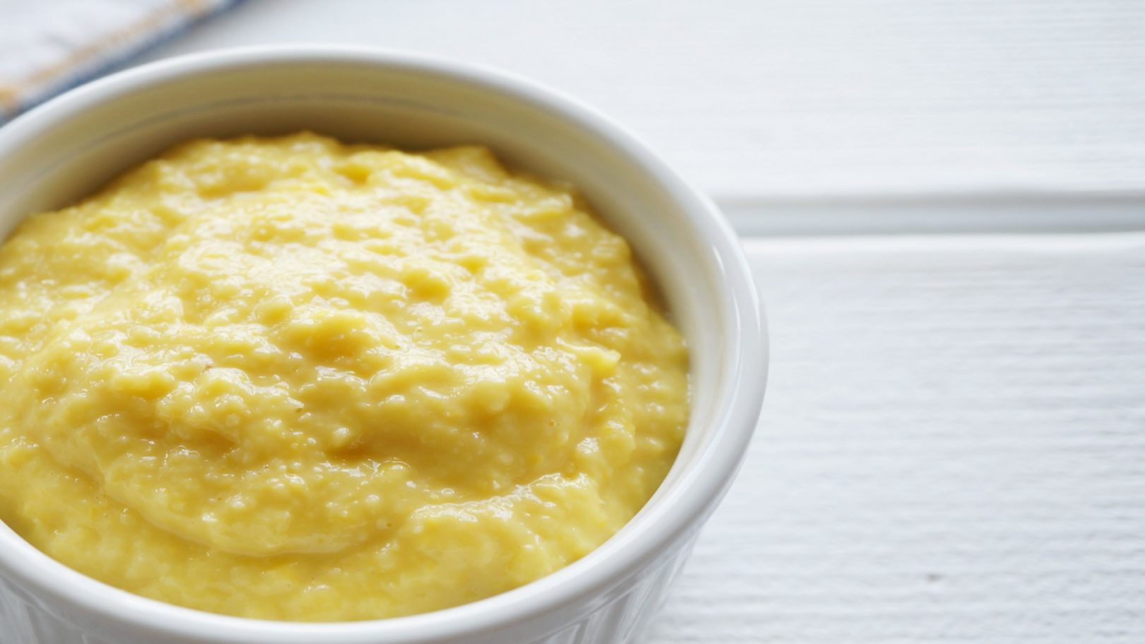 Crème de maïs pour bébé