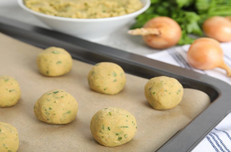 Falafels pour bébé visuel Falafels au four pour bébé et toute la famille