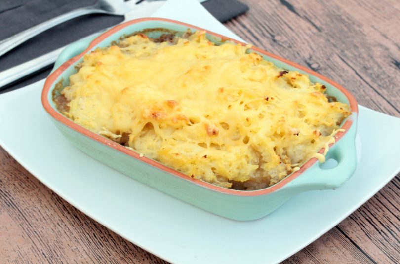 Hachis parmentier de poisson pour bébé