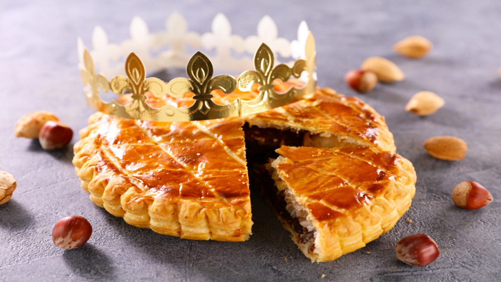 galette aux noisettes Galette des rois aux noisettes