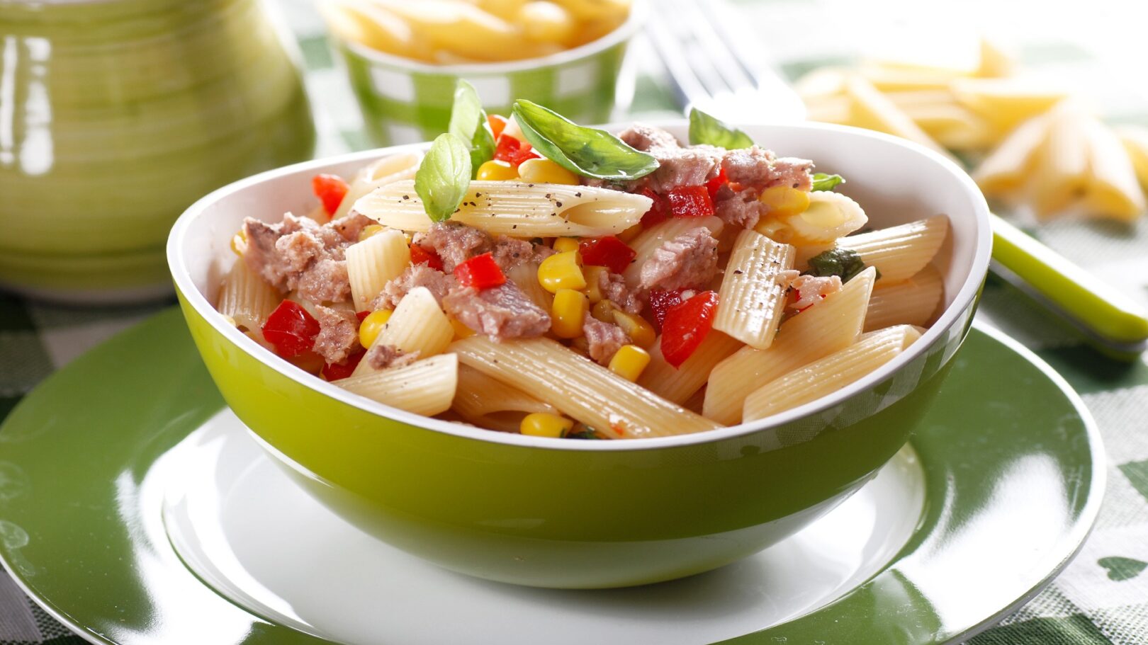 Salade de pâtes au thon