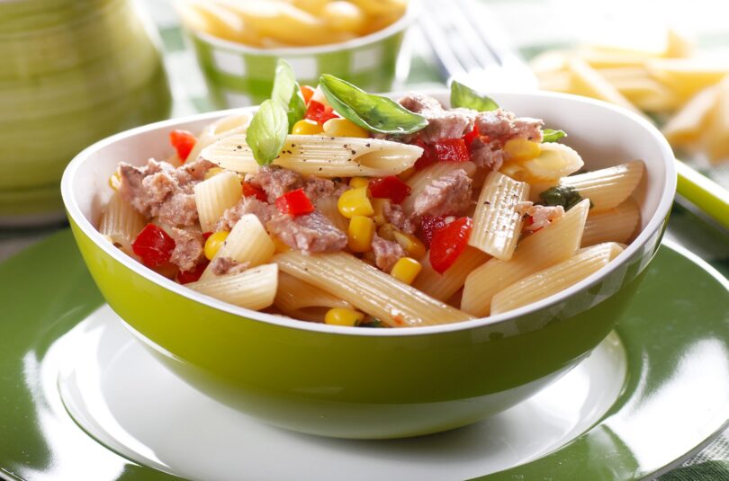 Salade de pâtes au thon