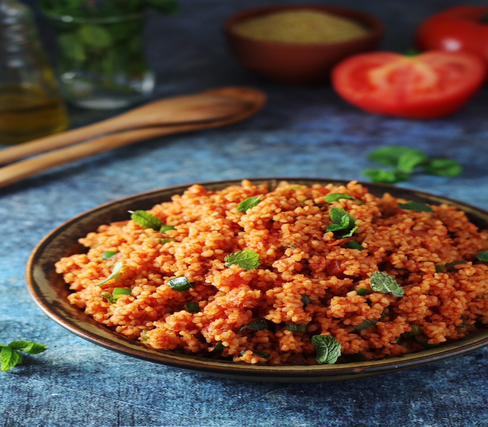 Boulgour à la tomate