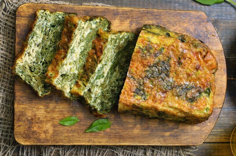 Cake épinard chèvre