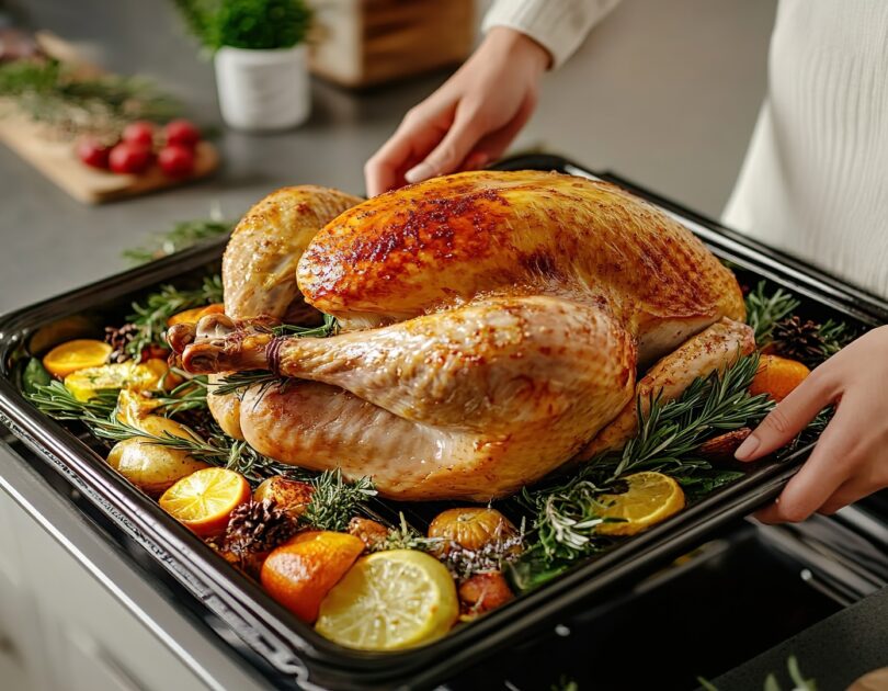 Dinde farcie pour Noël