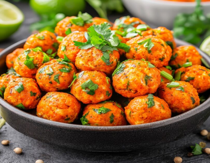 Boulettes de lentilles corail